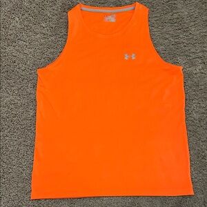 Under Armour Men's Bright Orange Tank Top
